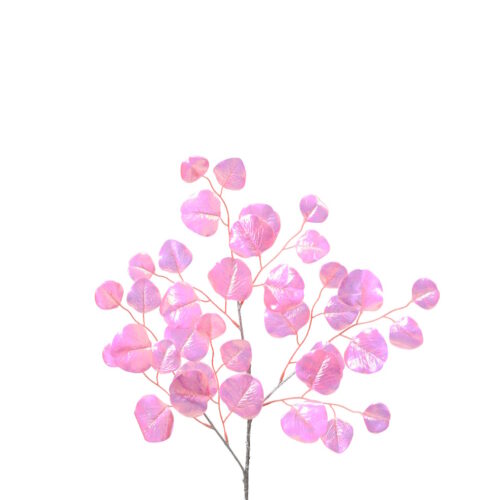 Decoratieve Tak met Roze Glansblaadjes