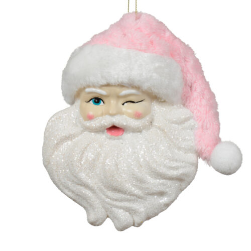 Santa Sweetie – Kersthanger met Roze Kerstmuts